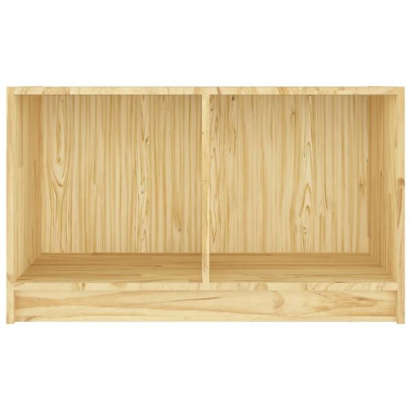 TV-Schrank 70x33x42 cm Massivholz Kiefer