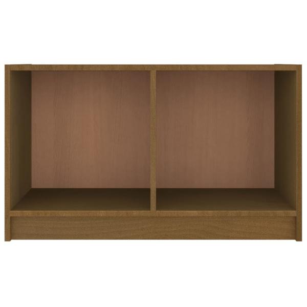 TV-Schrank Honigbraun 70x33x42 cm Massivholz Kiefer