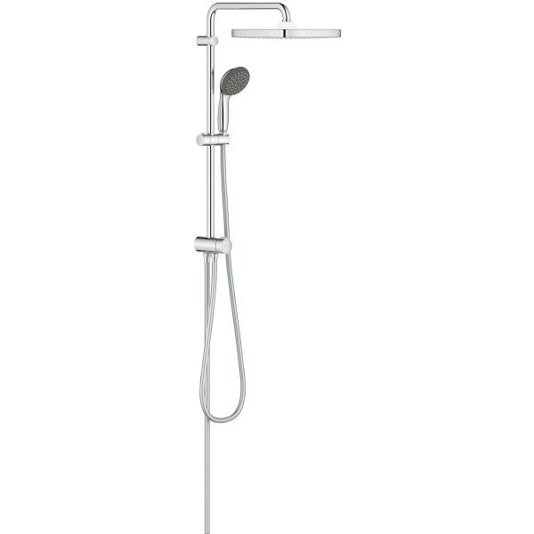 ARDEBO.de GROHE Vitalio Start 250 Duschsystem, zur Wandmontage, EcoJoy, chrom (26698000)