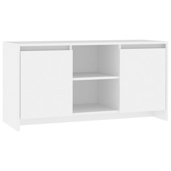 TV-Schrank Weiß 102x37,5x52,5 cm Holzwerkstoff