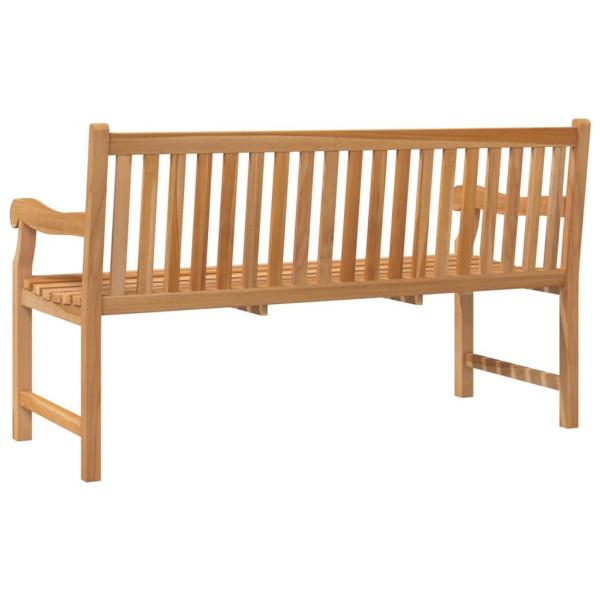 Gartenbank 150 cm Massivholz Teak