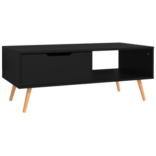 Couchtisch Schwarz 100x49,5x43 cm Holzwerkstoff