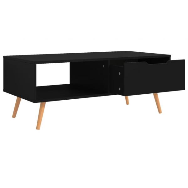 Couchtisch Schwarz 100x49,5x43 cm Holzwerkstoff