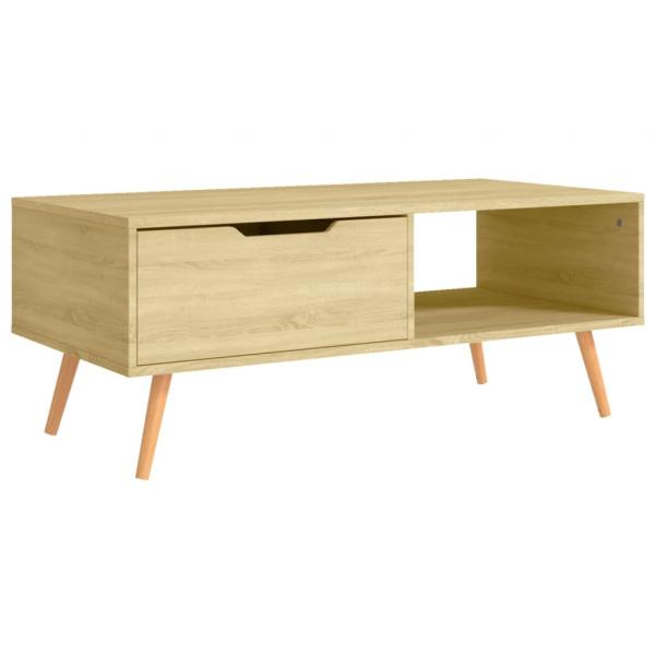 Couchtisch Sonoma-Eiche 100x49,5x43 cm Holzwerkstoff