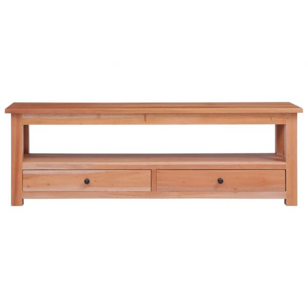 TV-Schrank 115x30x40 cm Massivholz Mahagoni