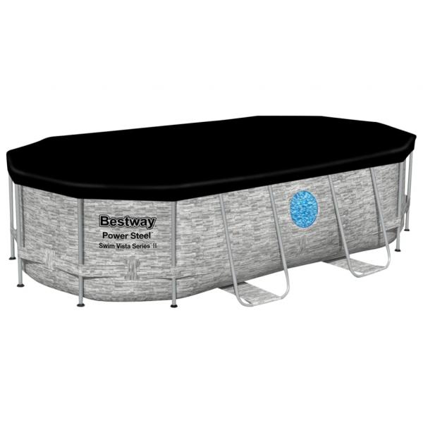 Bestway Power Steel Swimmingpool-Set 427x250x100 cm