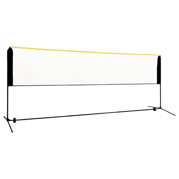 ARDEBO.de - Badmintonnetz Verstellbar 400x103x94-158 cm Metall  