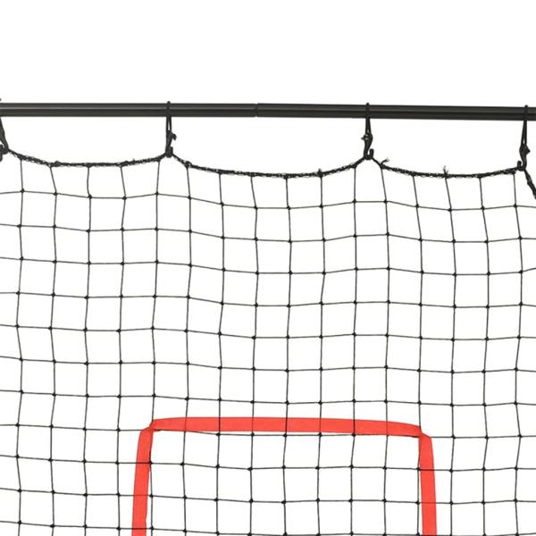 Softball Rebounder 88x79x137 cm Stahl