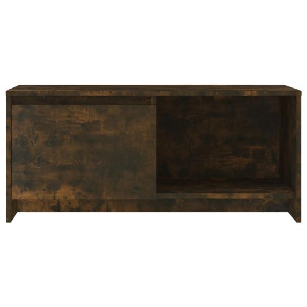 TV-Schrank Räuchereiche 90x35x40 cm Holzwerkstoff