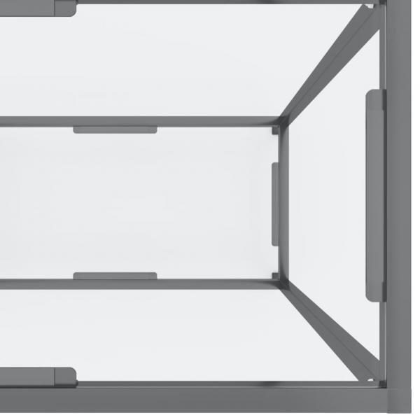 Konsolentisch Transparent 160x35x75,5 cm Hartglas