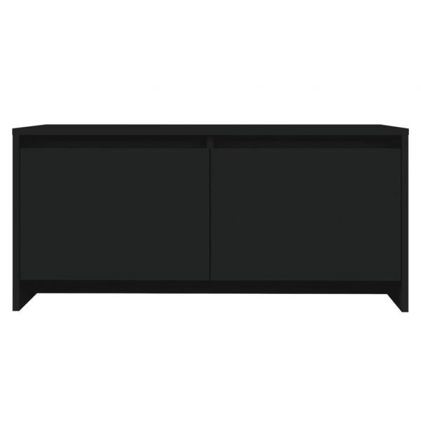 Couchtisch Schwarz 90x50x41,5 cm Holzwerkstoff