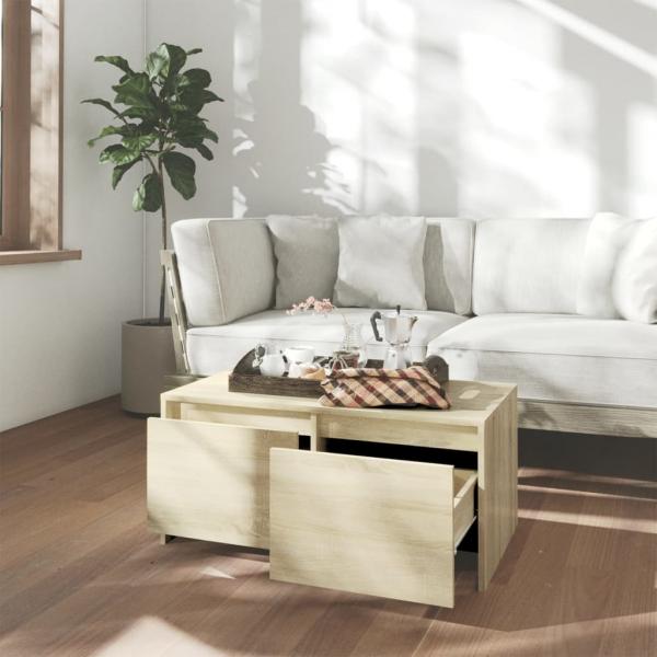 Couchtisch Sonoma-Eiche 90x50x41,5 cm Holzwerkstoff