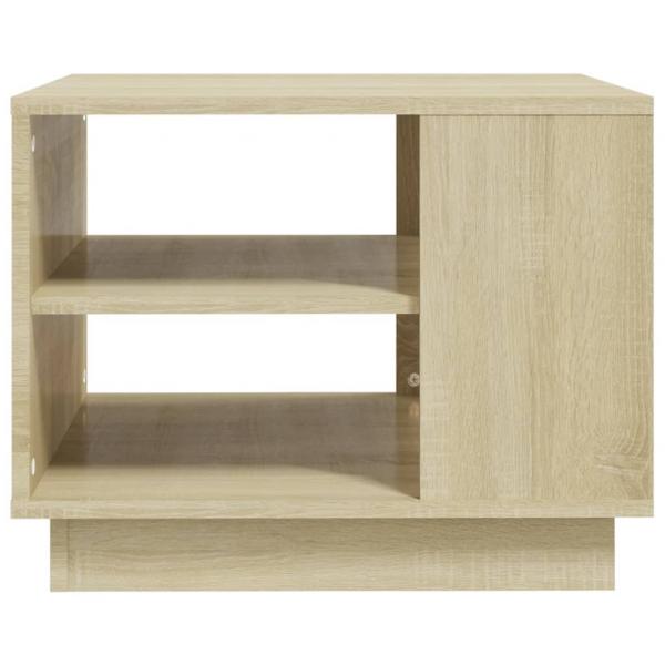 Couchtisch Sonoma-Eiche 55x55x43 cm Holzwerkstoff