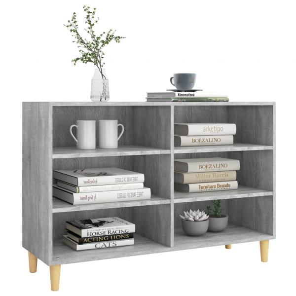 Sideboard Grau Sonoma 103,5x35x70 cm Holzwerkstoff