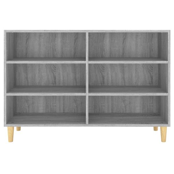 Sideboard Grau Sonoma 103,5x35x70 cm Holzwerkstoff