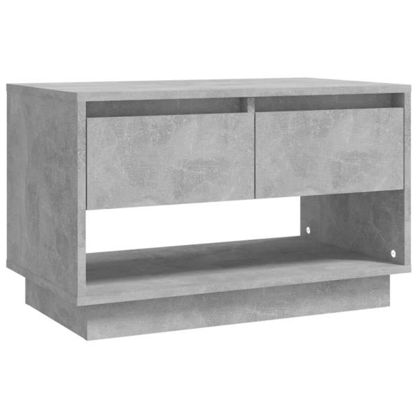 TV-Schrank Betongrau 70x41x44 cm Holzwerkstoff