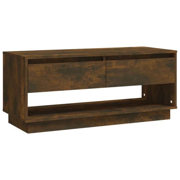 TV-Schrank Räuchereiche 102x41x44 cm Holzwerkstoff