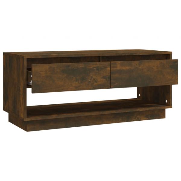 TV-Schrank Räuchereiche 102x41x44 cm Holzwerkstoff