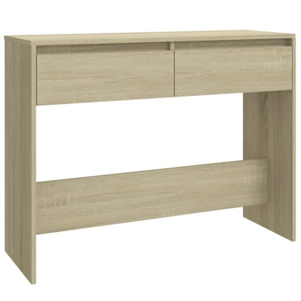 Konsolentisch Sonoma-Eiche 100x35x76,5 cm Holzwerkstoff