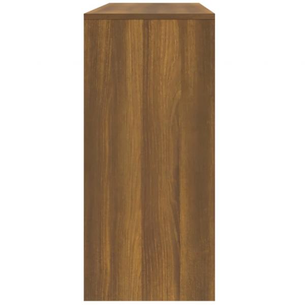 Konsolentisch Braun Eichen-Optik 100x35x76,5 cm Holzwerkstoff