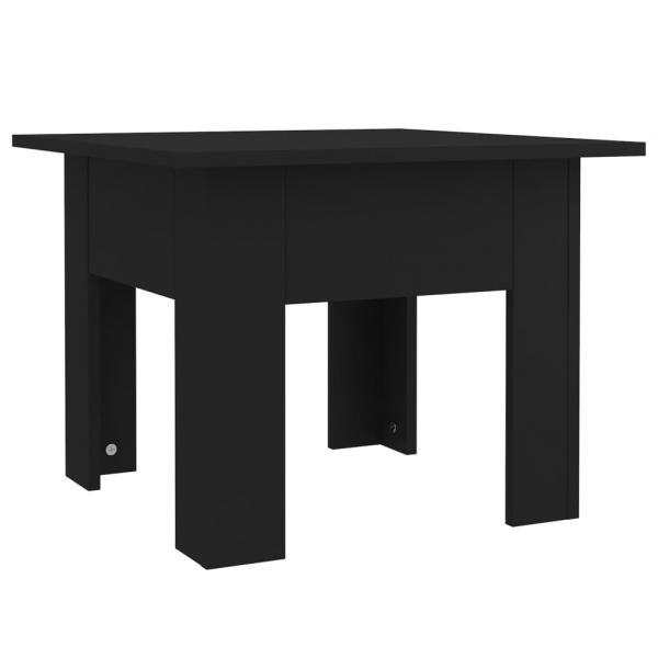 Couchtisch Schwarz 55x55x42 cm Holzwerkstoff