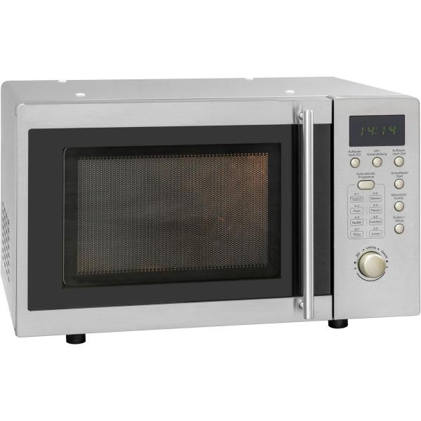 ARDEBO.de Exquisit UMW 800G-3 Unterbau-Mikrowelle, 800 Watt, 20 Liter, Grill, 5 Leistungsstufen, Inox