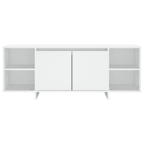 TV-Schrank Weiß 130x35x50 cm Holzwerkstoff