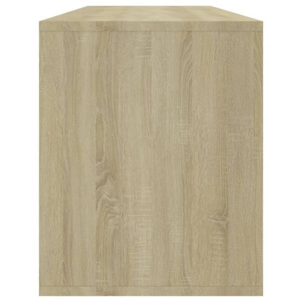 TV-Schrank Sonoma-Eiche 130x35x50 cm Holzwerkstoff