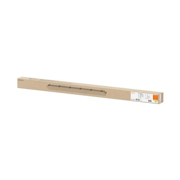 LEDVANCE Feuchtraumleuchte DAMP PROOF DP 1200 32W 830 IP65 GY, 4000lm, 3000K, grau (4058075541085)