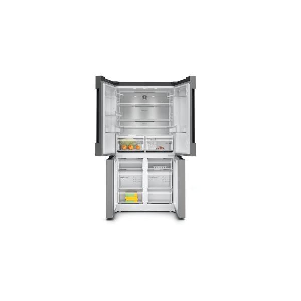 Bosch KFN96APEA Kühl-Gefrierkombination, 91cm breit, 605L, NoFrost, VitaFresh XXL, Home Connect, Antifingerprint, edelstahl