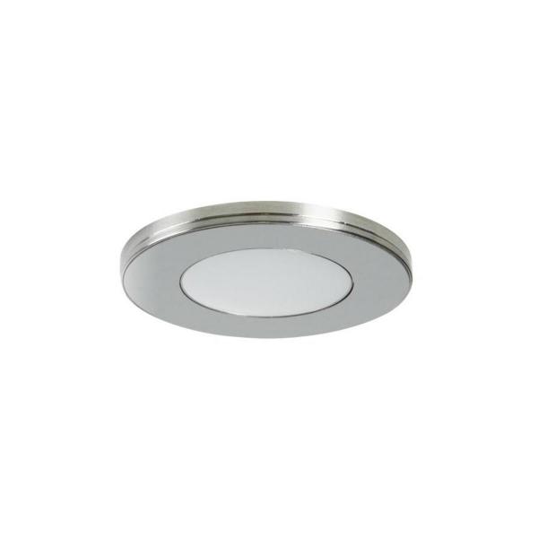 ARDEBO.de Brumberg X-FLAT LED-Einbau- / Anbaudownlight, 2,6W, 185lm, 3000K, chrom (12164023)