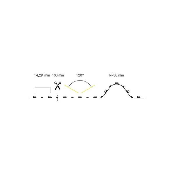 Brumberg QUALITYFLEX BB LED-Flexplatinen-Set 4,8W, 5m, 510lm, 5100K (15291004)