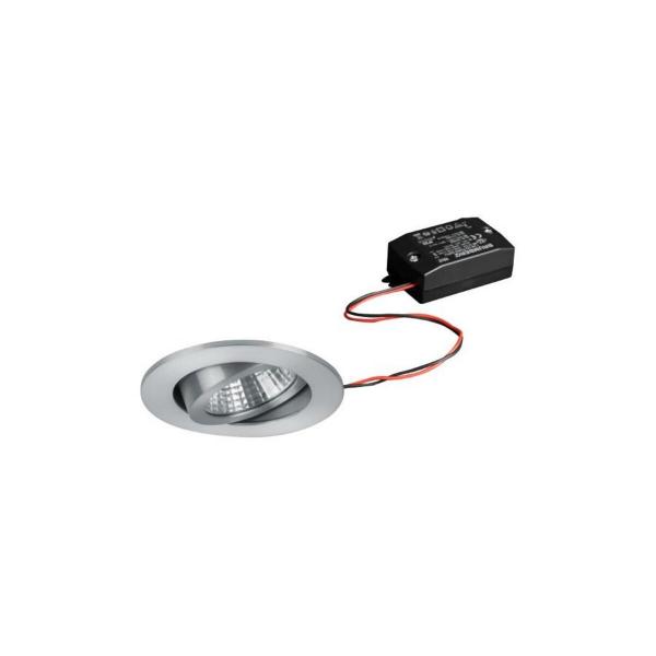 ARDEBO.de Brumberg LED-Einbaustrahlerset schaltbar, 7W, 740lm, 2700K, aluminium matt (38261253)