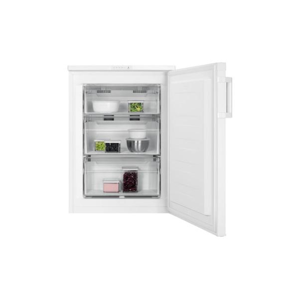 AEG ATS68ECNW Stand Gefrierschrank, 61cm breit, 88L, NoFrost, Frostmatic, Digitale Temperaturanzeige, weiß