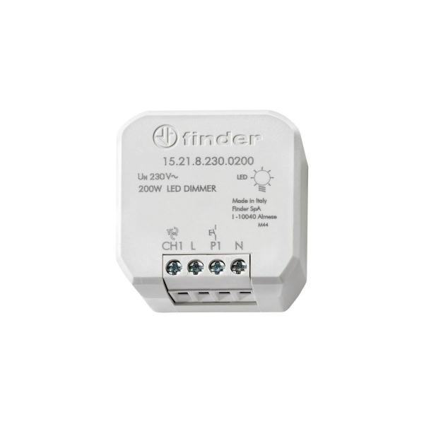 ARDEBO.de Finder 15.21.8.230.0200 elektronischer Dimmer, 200W, LED