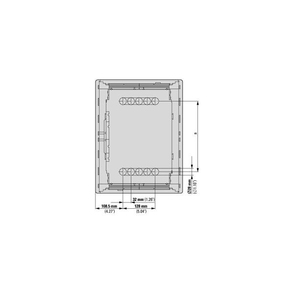 Eaton KLV-PW-48-1PXL-1SPD-2PXF-16PLI Kleinverteiler, bestückt, 4-reihig, IP30, Stahlblechtür flach