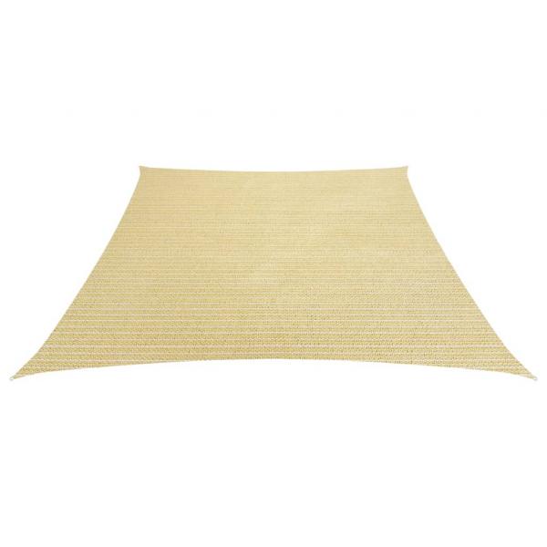 Sonnensegel 160 g/m² Beige 3/4x3 m HDPE