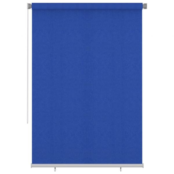 ARDEBO.de - Außenrollo 160x230 cm Blau HDPE