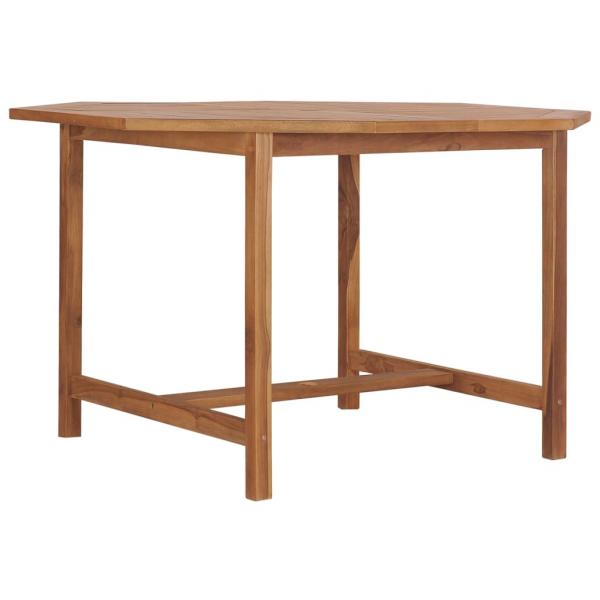 ARDEBO.de - Garten-Esstisch 110x110x75 cm Massivholz Teak