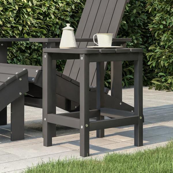 ARDEBO.de - Garten Adirondack-Tisch Anthrazit 38x38x46 cm HDPE