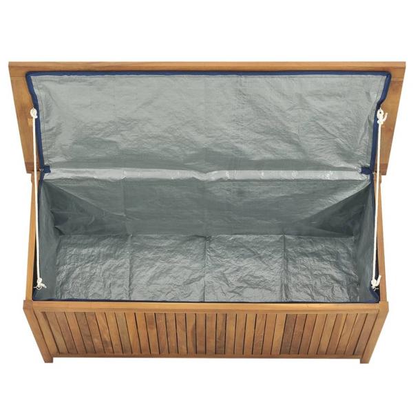 Gartenbox 114x50x58 cm Massivholz Teak