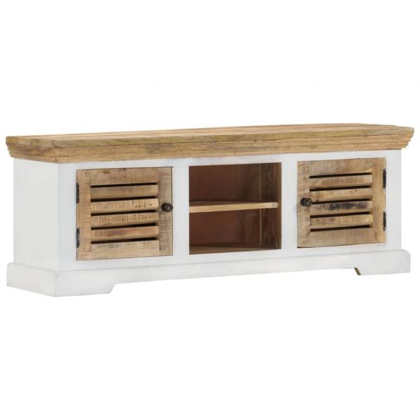 TV-Schrank 110x30x40 cm Massivholz Mango