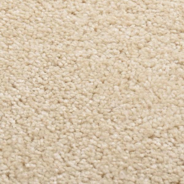 Teppich Kurzflor 160x230 cm Beige