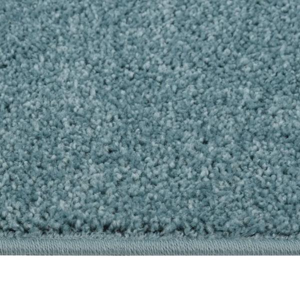 Teppich Kurzflor 140x200 cm Blau