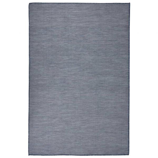 ARDEBO.de - Outdoor-Teppich Flachgewebe 120x170 cm Blau