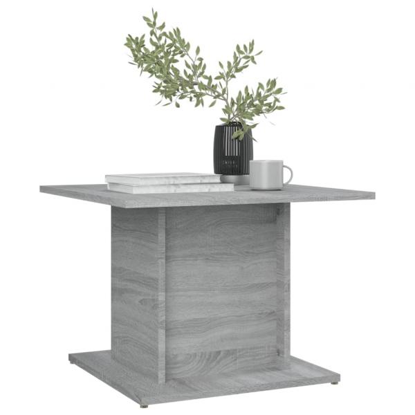 Couchtisch Grau Sonoma 55,5x55,5x40 cm Holzwerkstoff