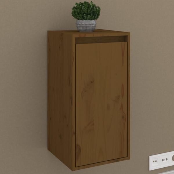 ARDEBO.de - Wandschrank Honigbraun 30x30x60 cm Massivholz Kiefer