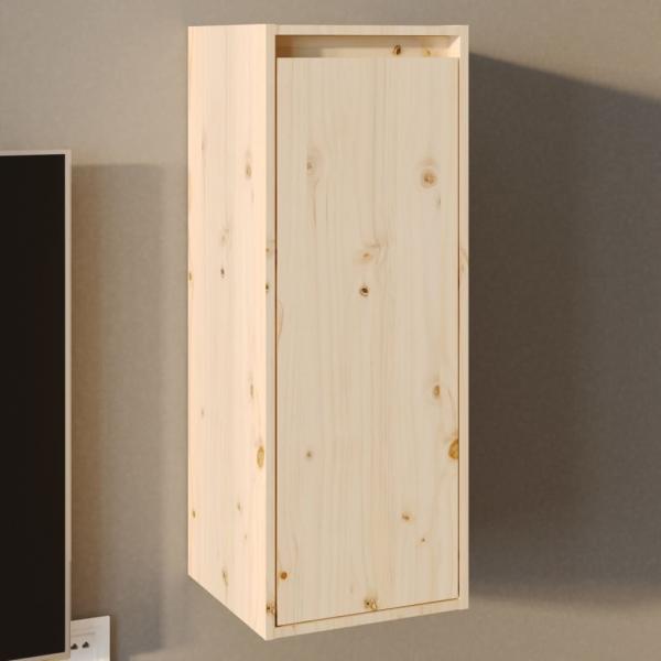 ARDEBO.de - Wandschrank 30x30x80 cm Massivholz Kiefer