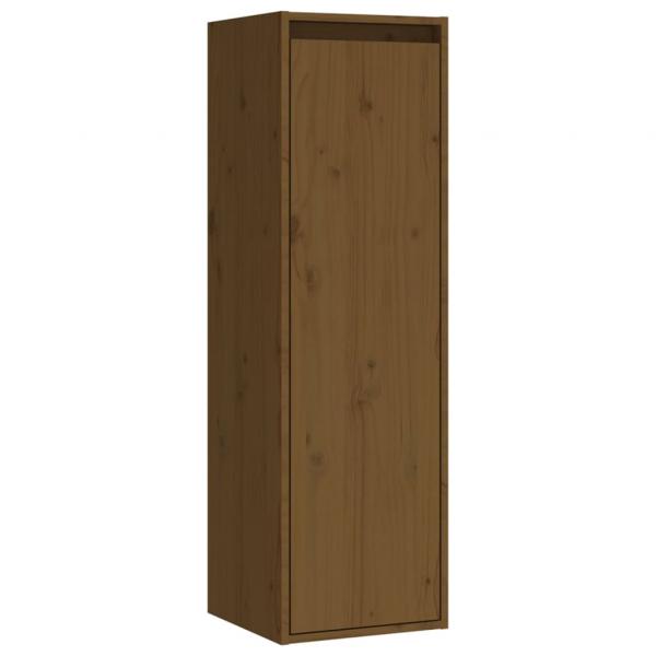 ARDEBO.de - Wandschrank Honigbraun 30x30x100 cm Massivholz Kiefer