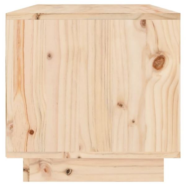 TV-Schrank 60x35x35 cm Massivholz Kiefer